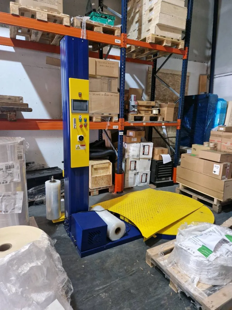 Pallet wrapper machine turntable - Image 1