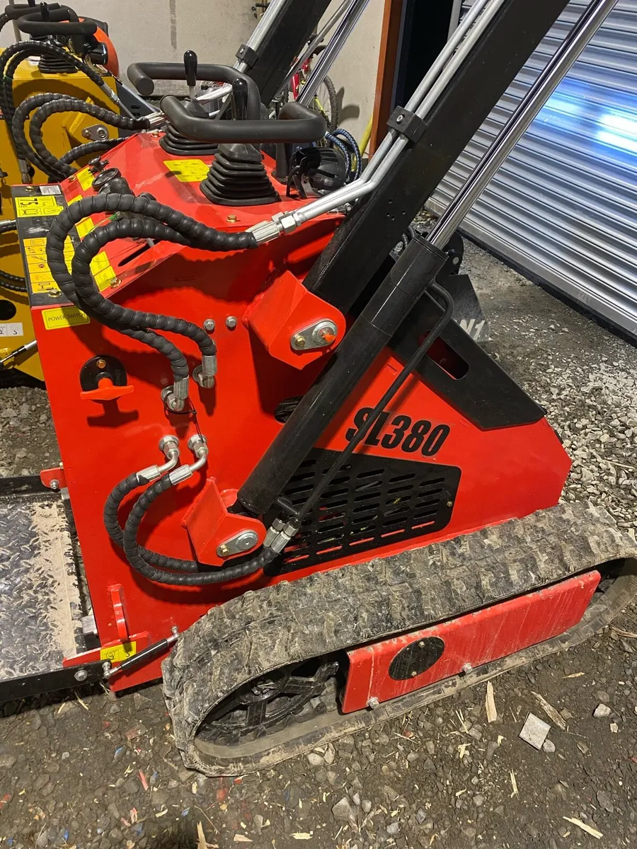 Unused Pedestrian track skid steer 380 - Image 2