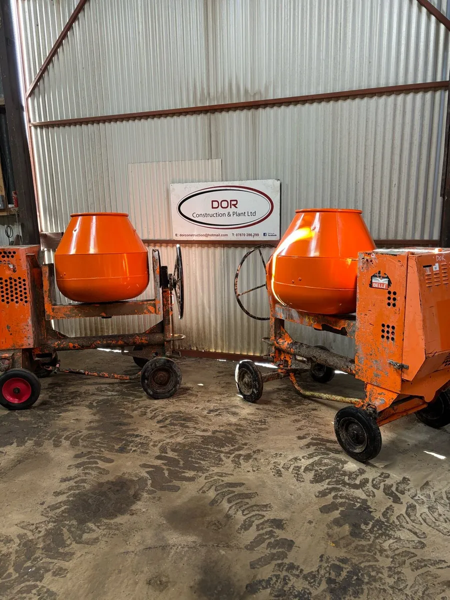 Belle cement mixers - Image 1