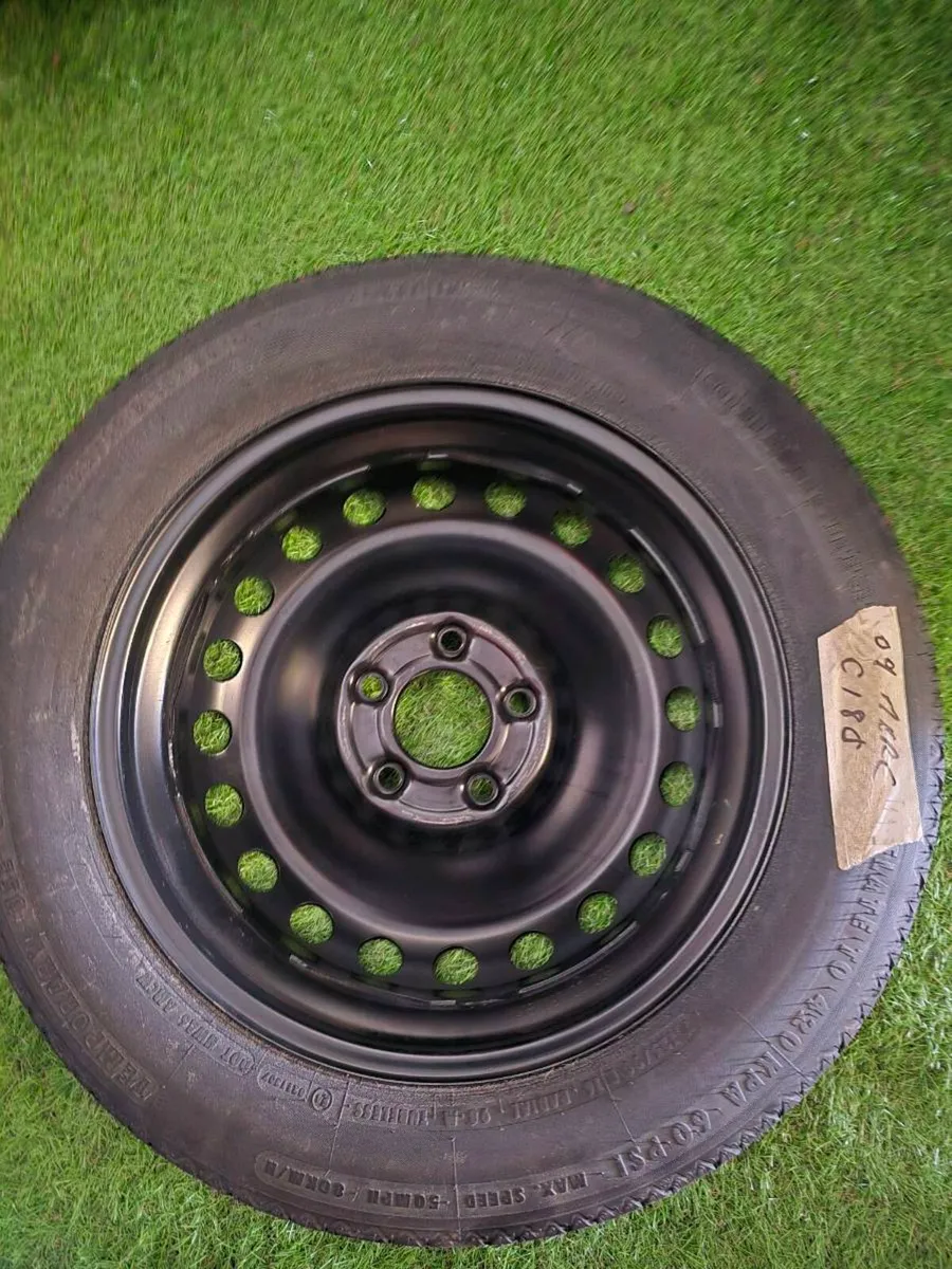 Mercedes C Class spare wheel - Image 2
