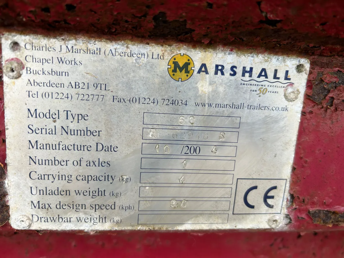 Marshall 6Cub Muckspreader - Image 2