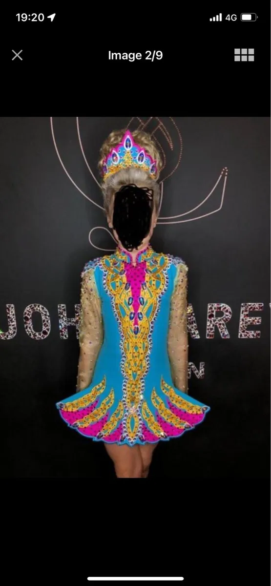 Irish Dance Dress - John Carey Design - Image 2