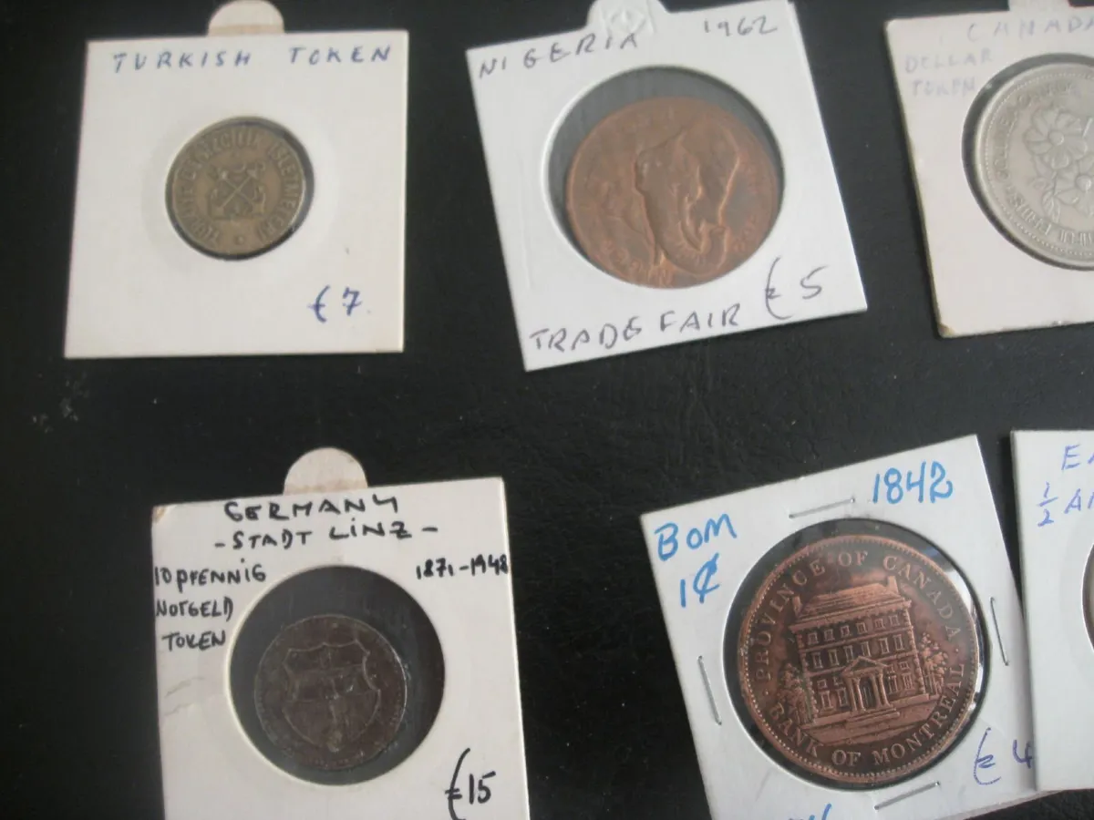 World Token Coins - Various Prices - Image 2