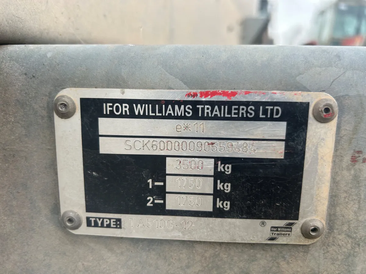 Ifor Williams 12x5(10) Cattle Trailer - Image 4