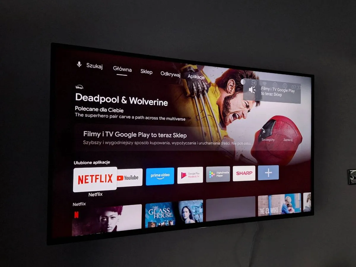 Sharp 50 inch - Image 1