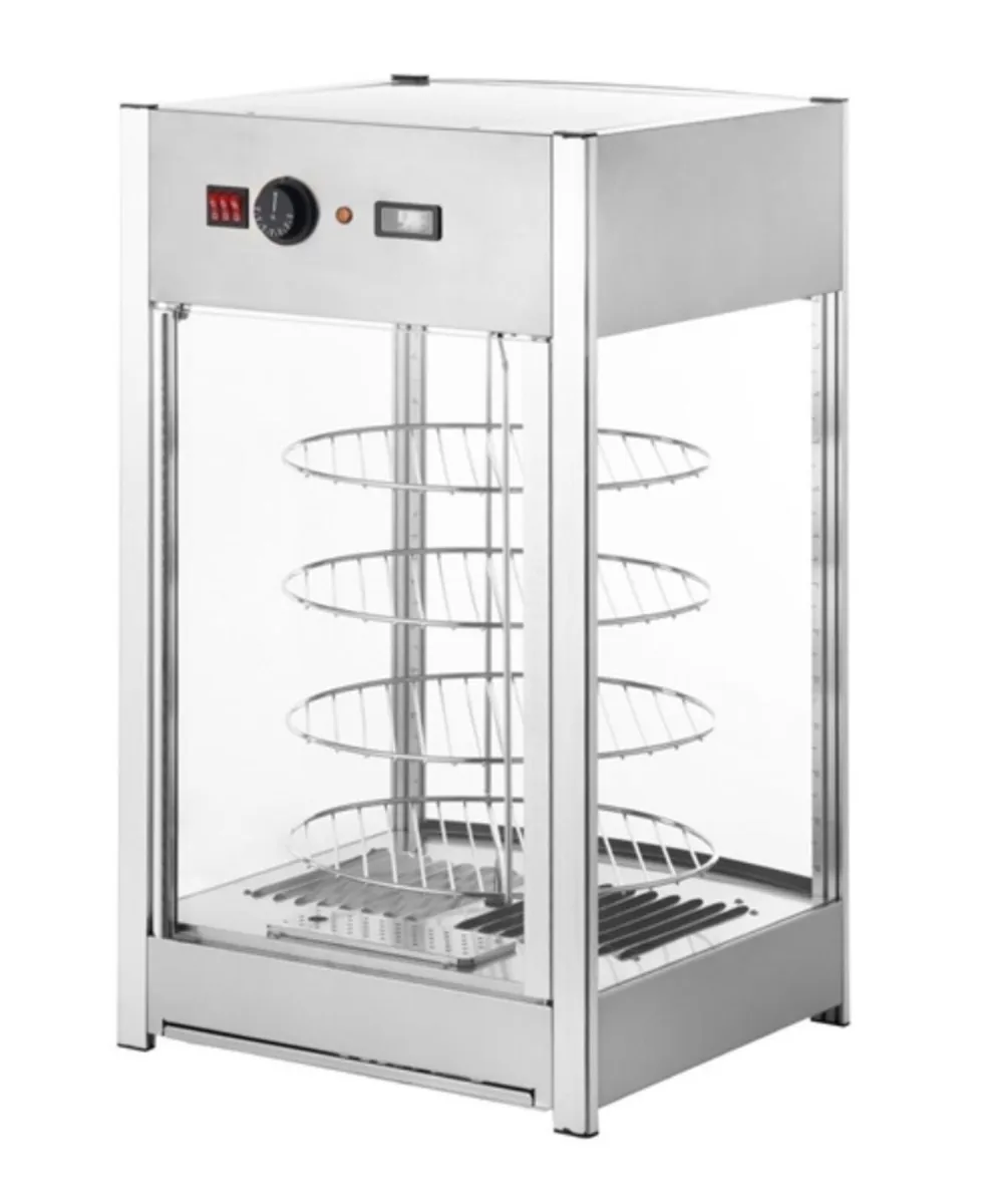 Frytac 4 Tier Heated Pizza Display Merchandiser - Image 2