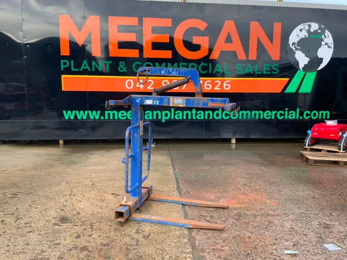 EICHINGER HIAB PALLET FORKS.........1361t. - Image 1