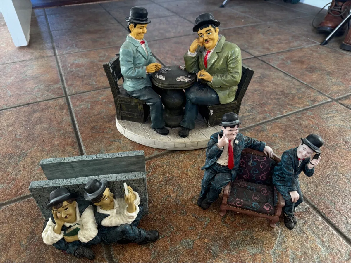 Laurel and Hardy ornaments