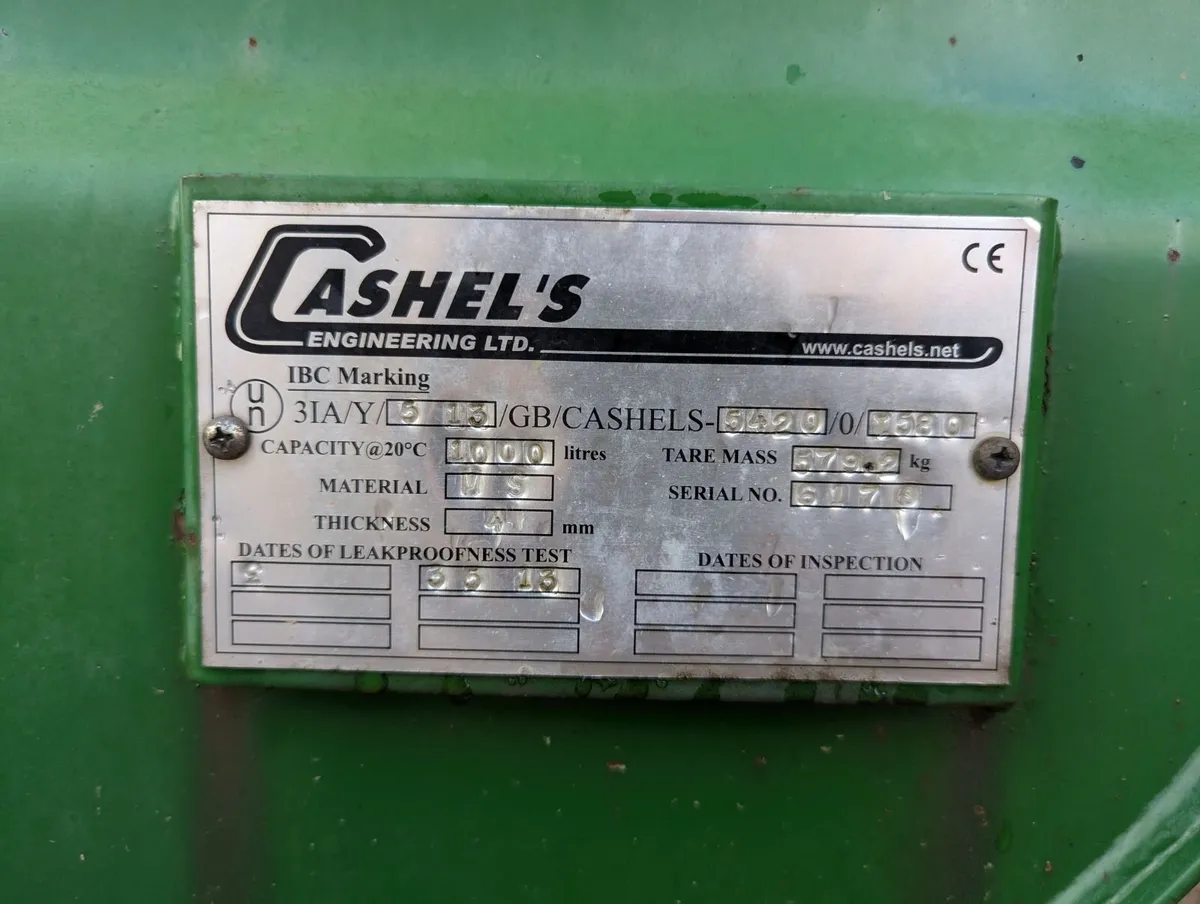 Bunded Fuel Bowser 1000L - Image 2