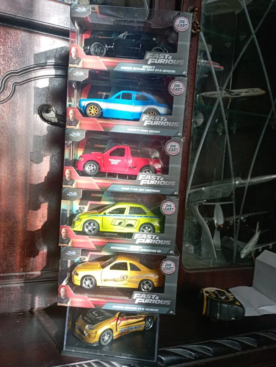 FAST AND FURIOUS MOVIE DIE-CAST MODLES 1-32 SCALE. - Image 1