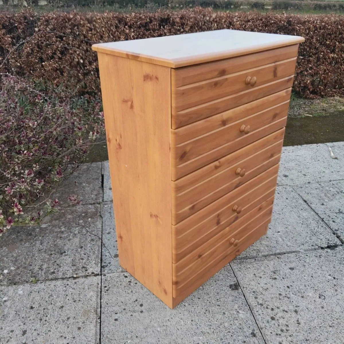 5-drawer Pine Chest - Image 3