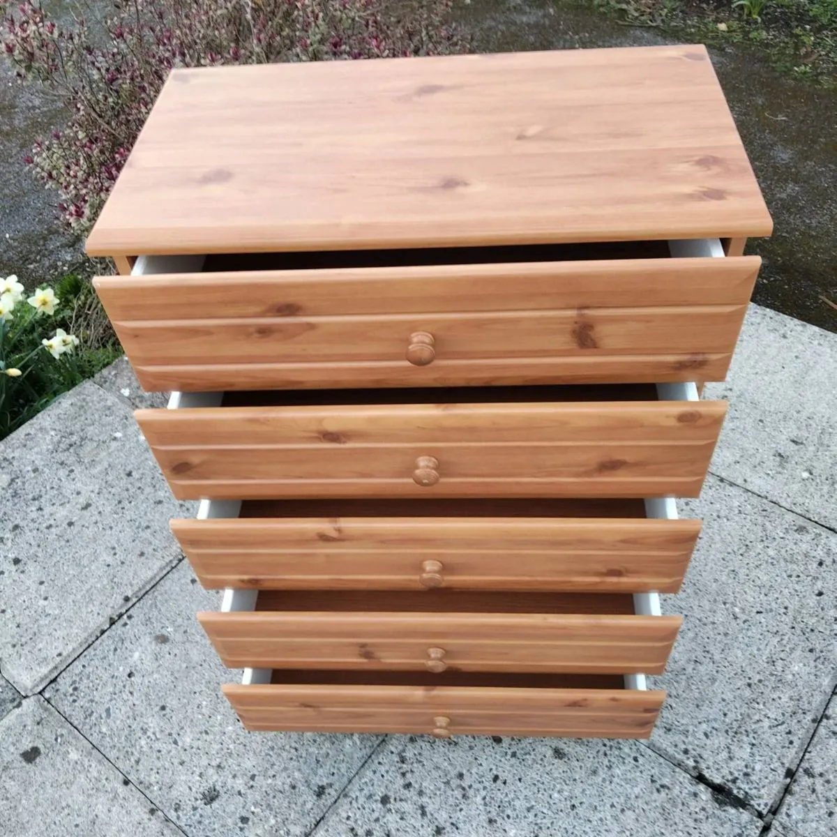 5-drawer Pine Chest - Image 4