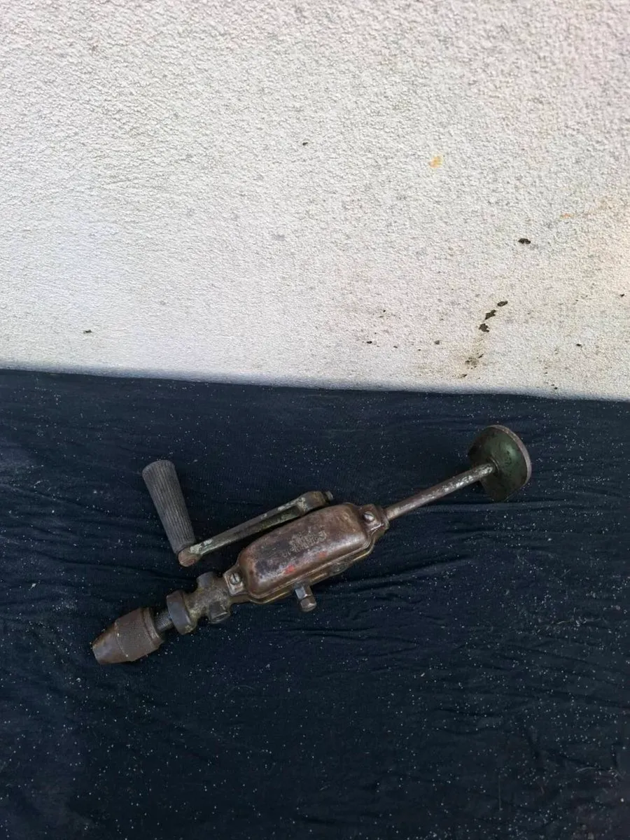 Vintage manual drill