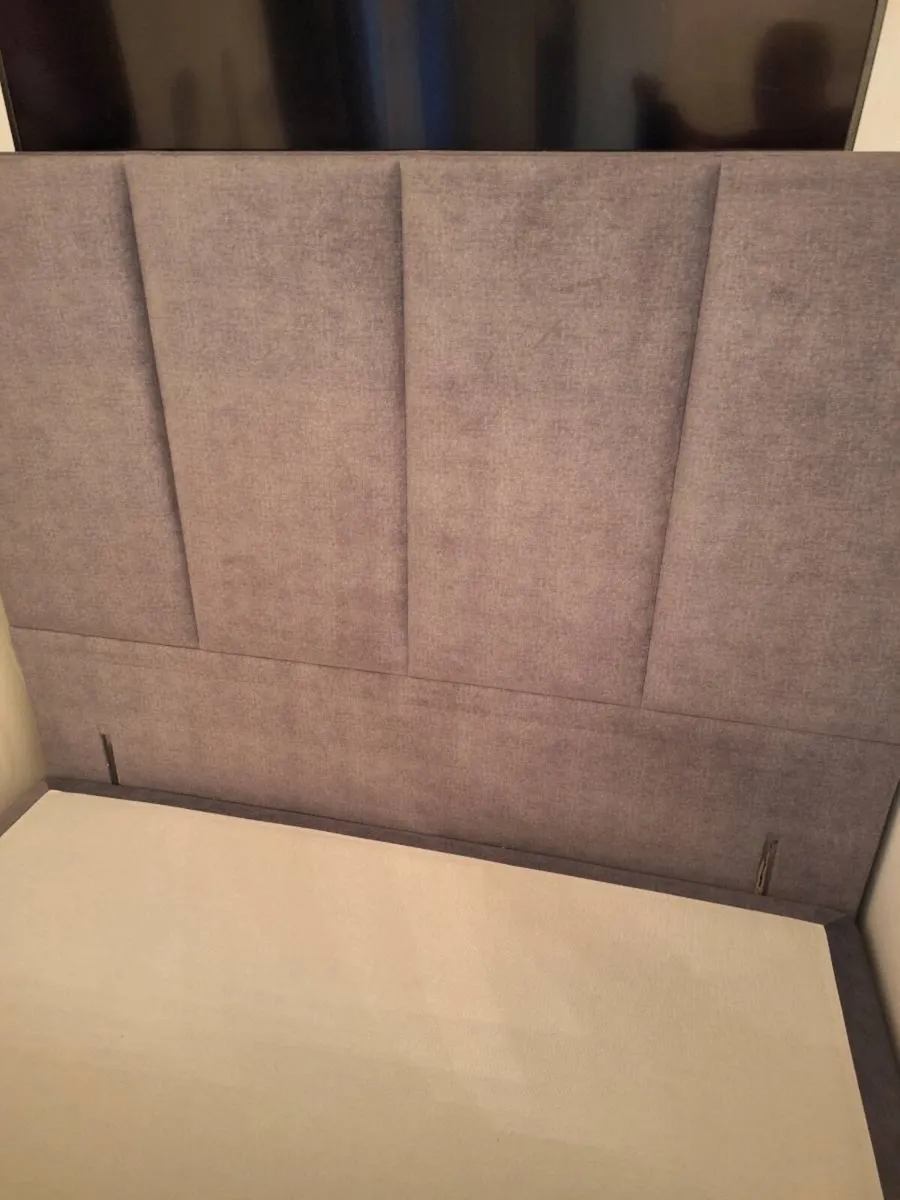 King size mattress&bed frame with H-board - Image 4