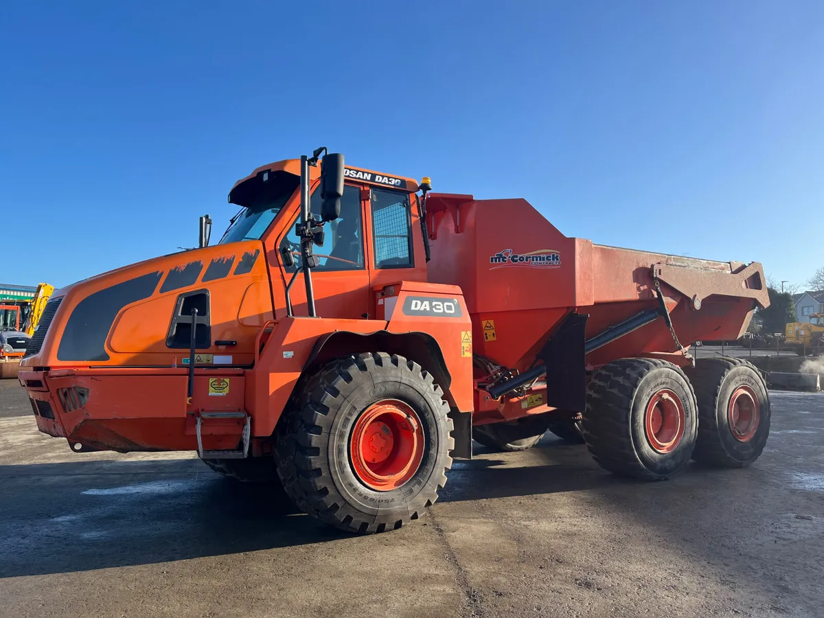 2016 Doosan DA30 Dump Truck - MULLANS - Image 2