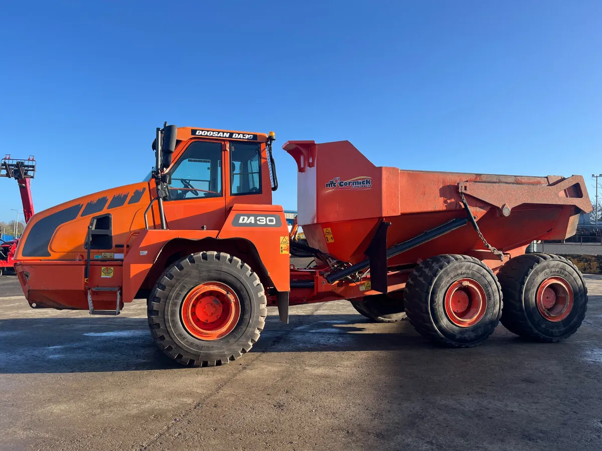 2016 Doosan DA30 Dump Truck - MULLANS - Image 3