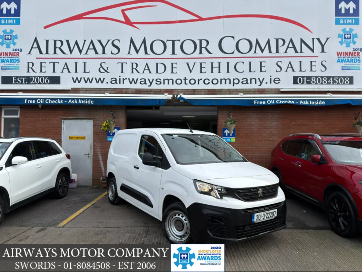 Peugeot Partner 1.5 HDI 3 SEATER - SINGLE SLIDING - Image 1