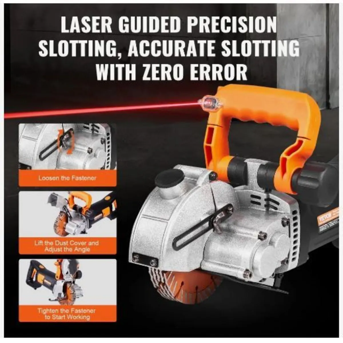 Electric Wall Chaser, Wall Groove Cutting - Image 3