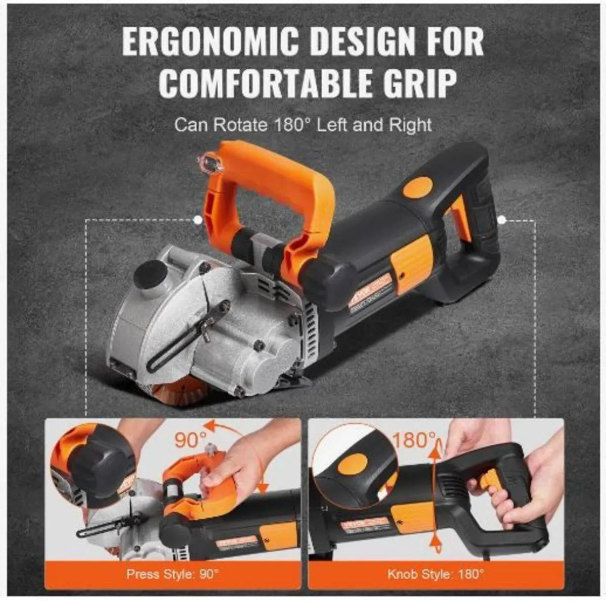 Electric Wall Chaser, Wall Groove Cutting - Image 4