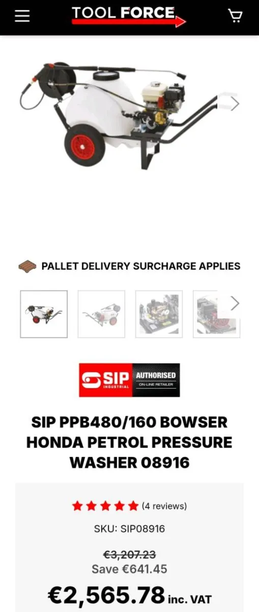 Honda GX160 Softwash Mini Bowser System - Image 4