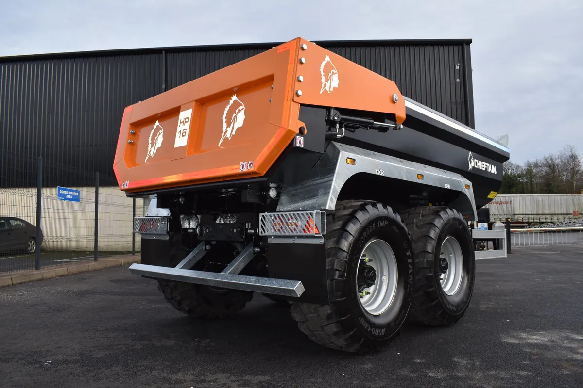 16t half pipe dump trailer - Image 3