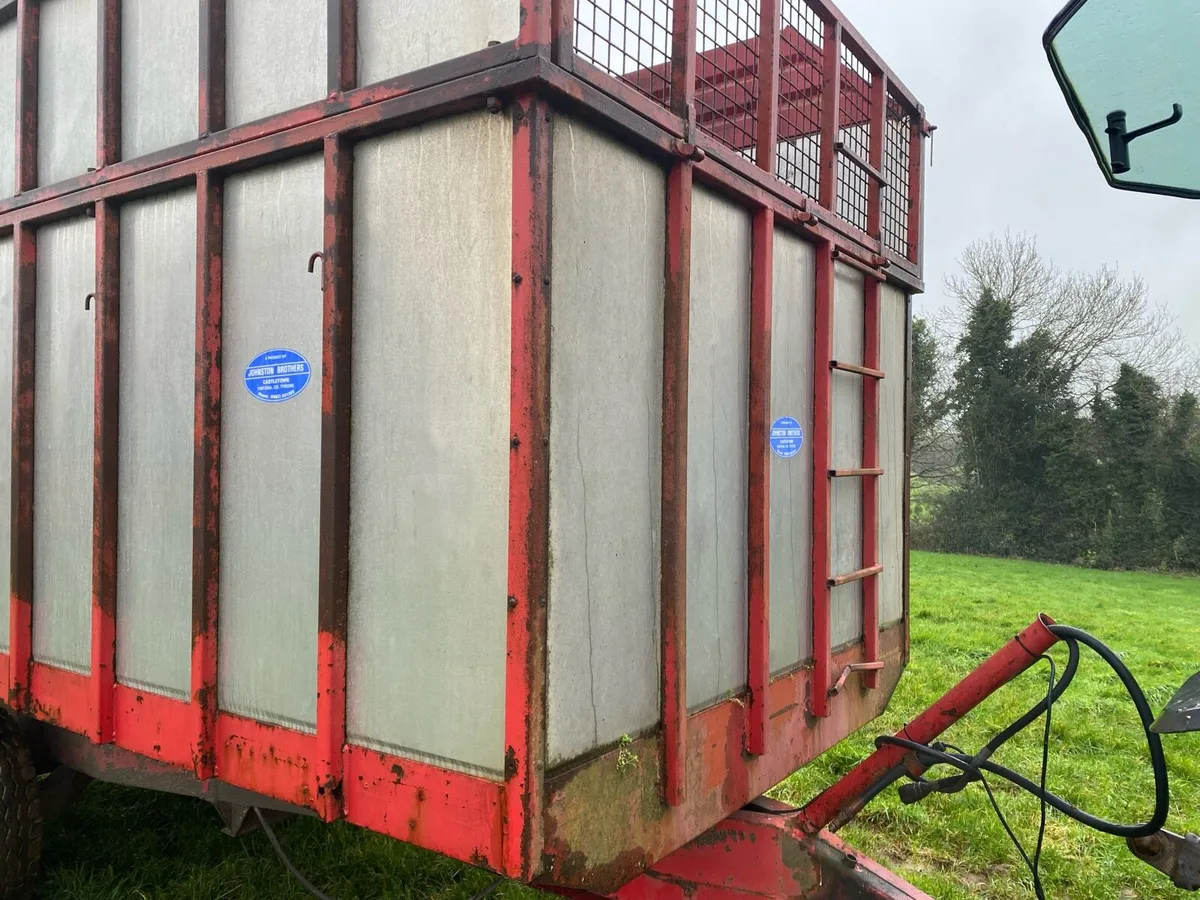 Johnston Silage-cattle trailer - Image 4