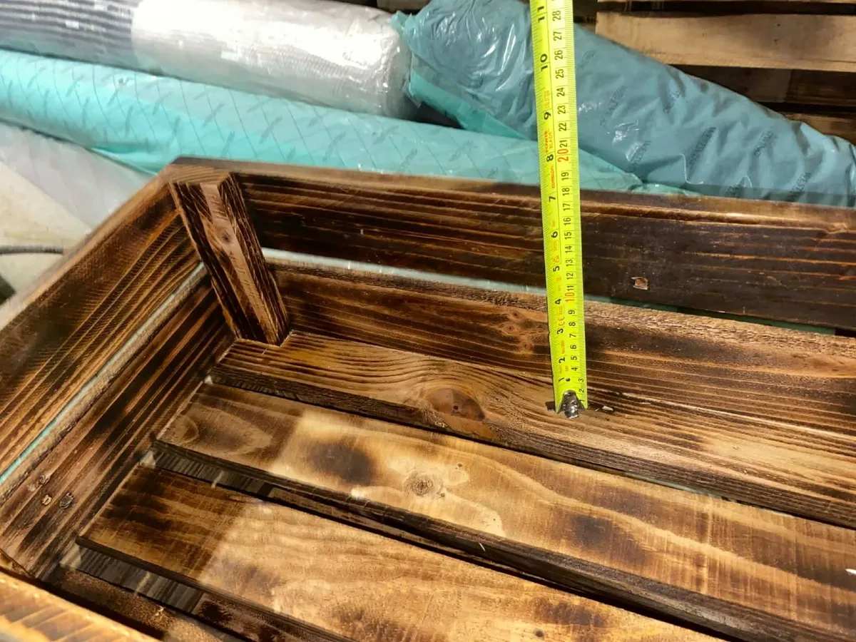 Rustic Torched Wooden Crates – only 47 left - Image 4