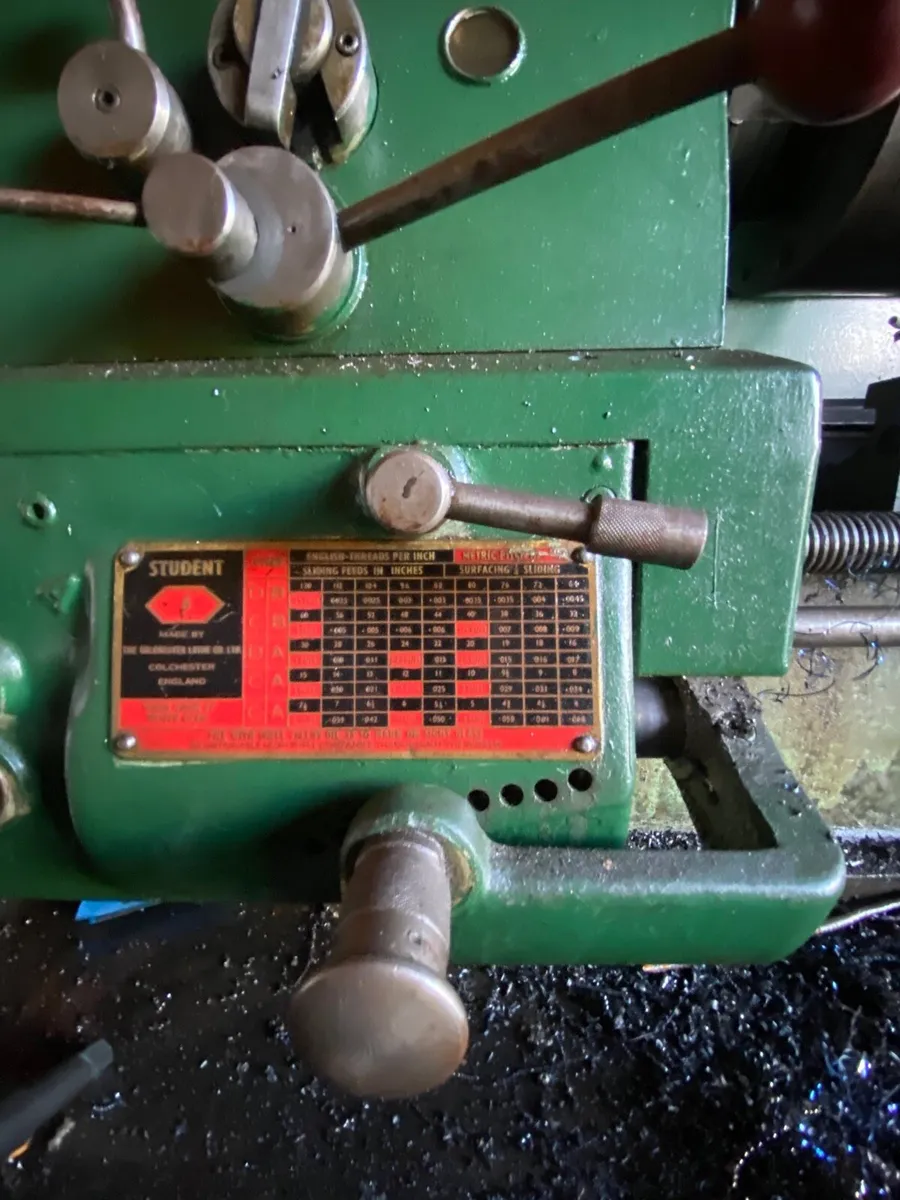Colchester Student Lathe - Image 3