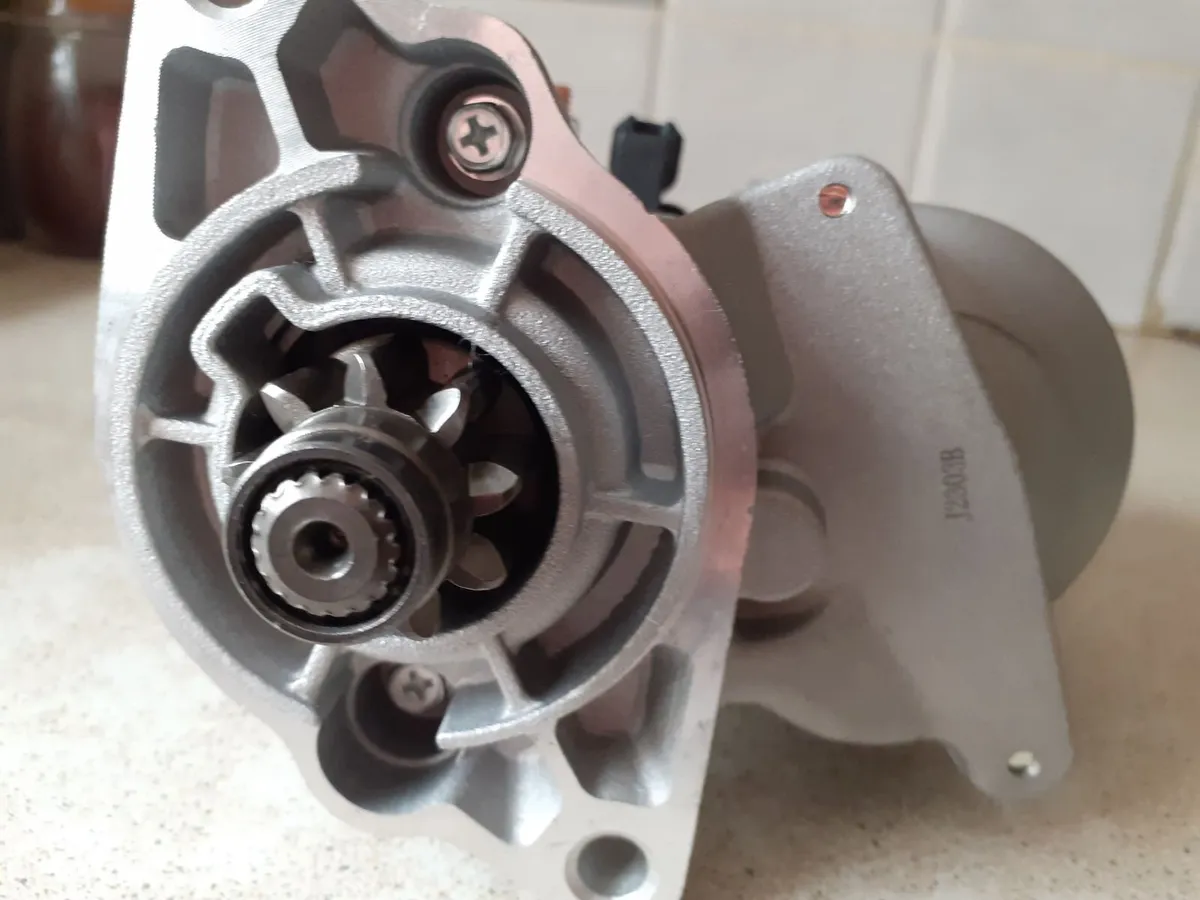 Starter for Kubota ride on mower 3 cylinder engine - Image 2