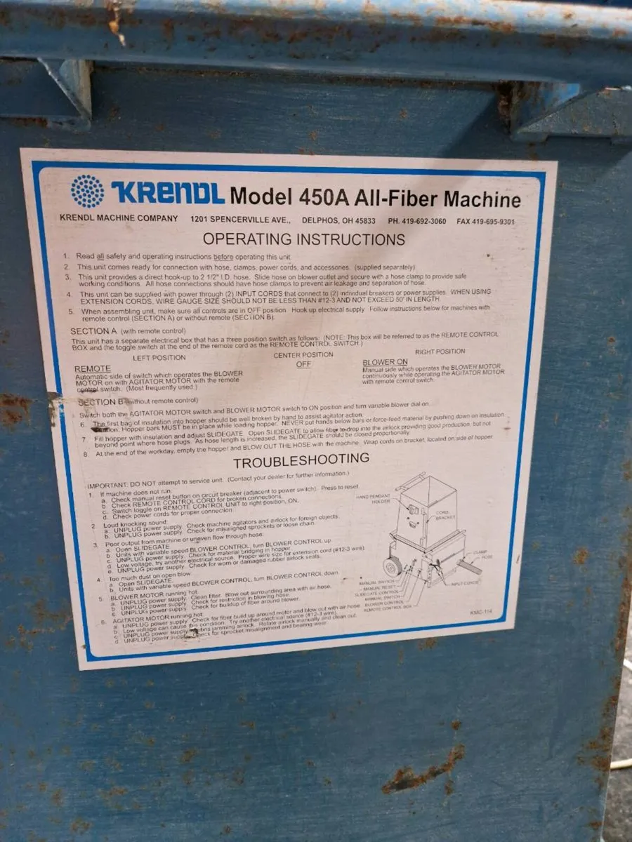 Insulation blowing machine - Image 3