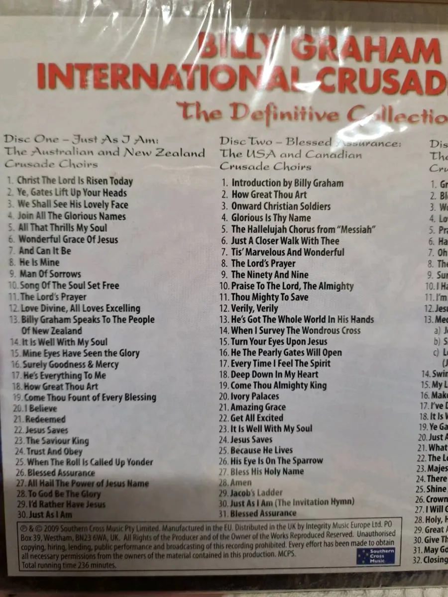 Billy Graham International Crusade Choirs - Image 3