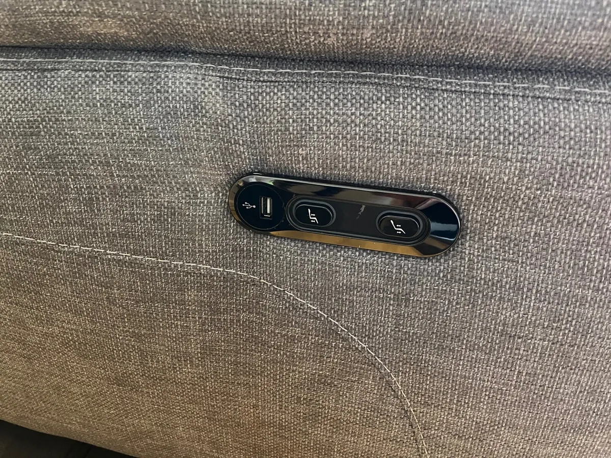 Penny 3 Seater Sofa | Power Recliner | Fabric | Gr - Image 3