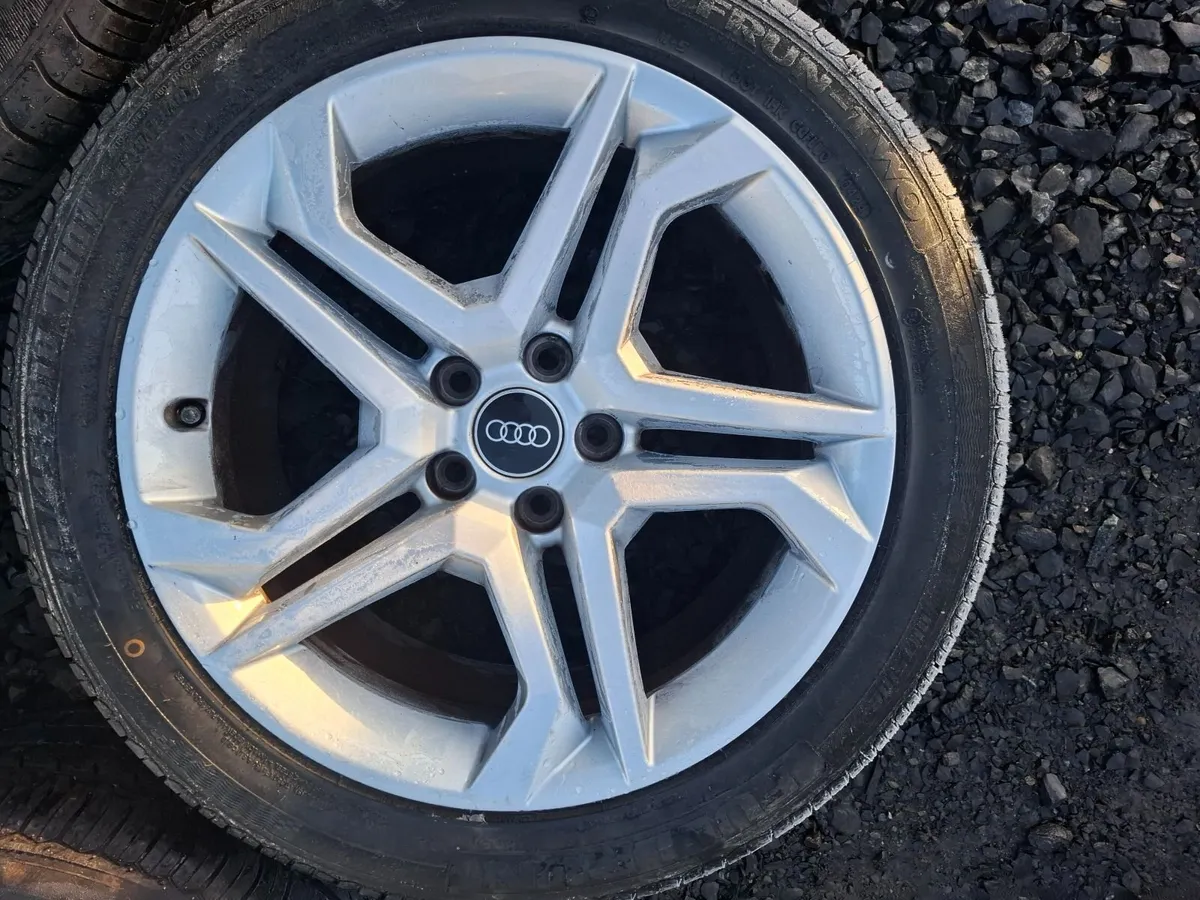 18" Genuine Audi A6 S Line Alloys with tyres - Image 3