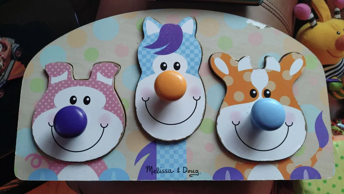 TWO BABIES JIGSAWS (USED). - Image 1