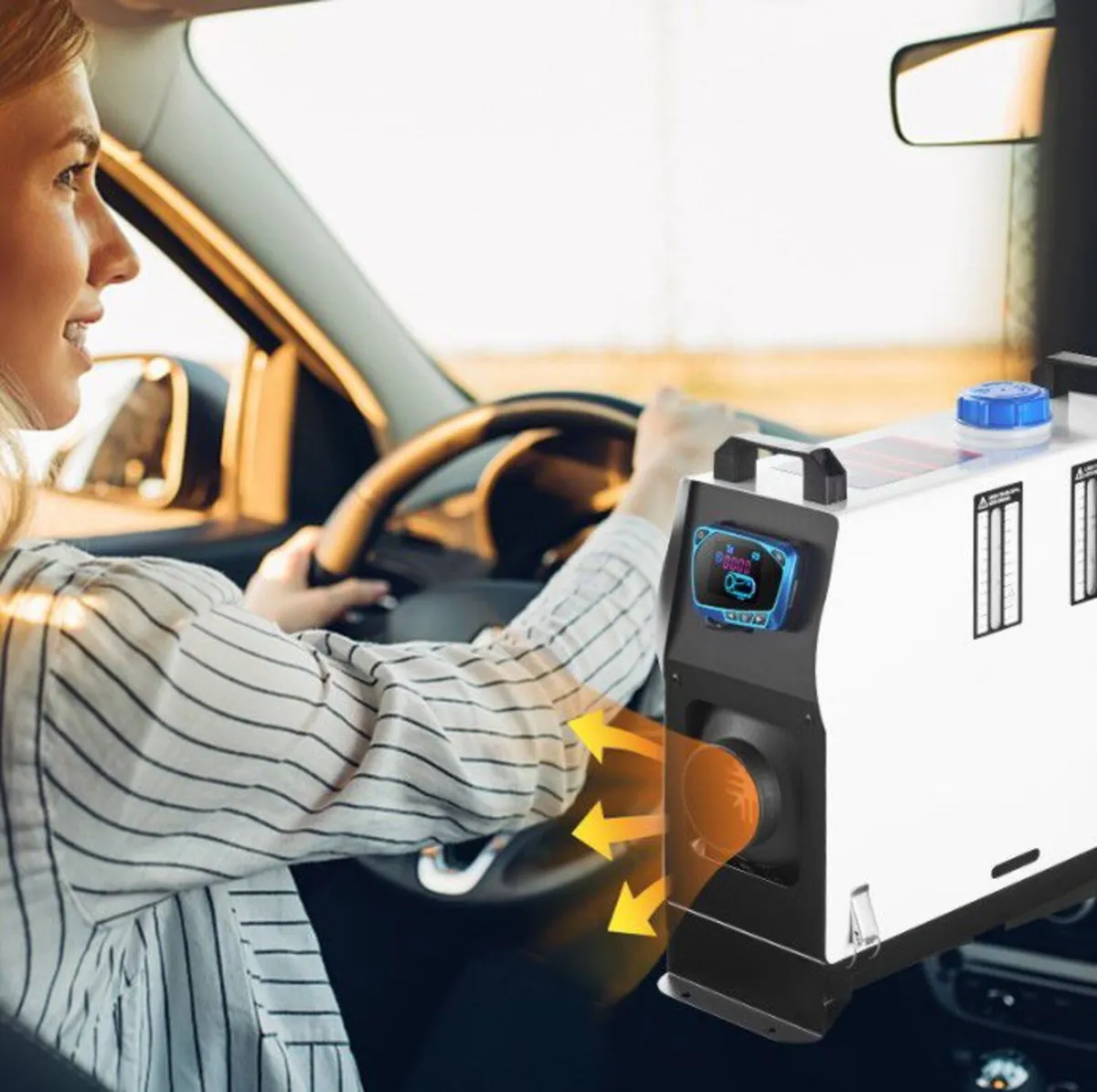 8KW 12V Diesel Air Heater, Fast for Vans & Campers - Image 2