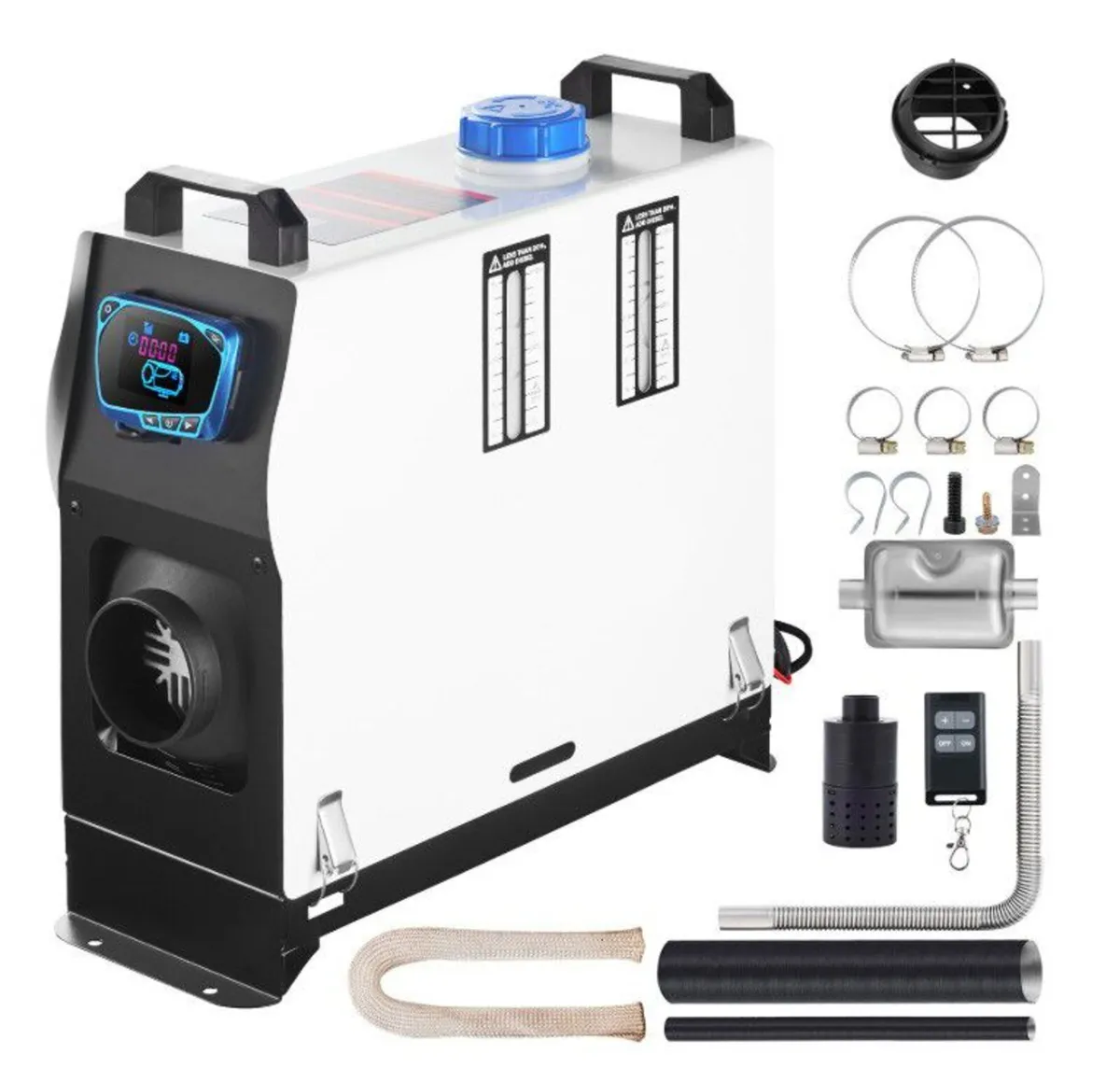 8KW 12V Diesel Air Heater, Fast for Vans & Campers - Image 1