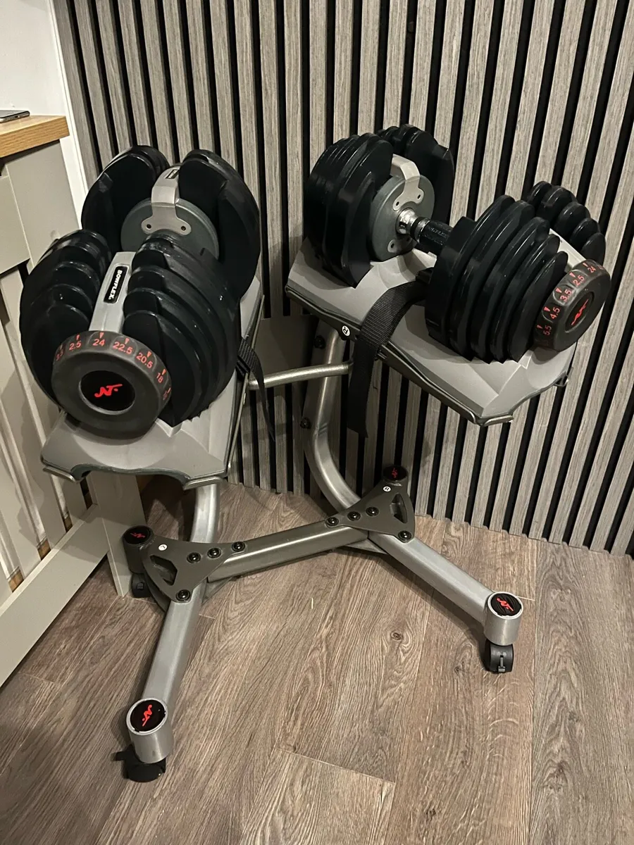 Bowflex adjustable dumbbells - Image 1
