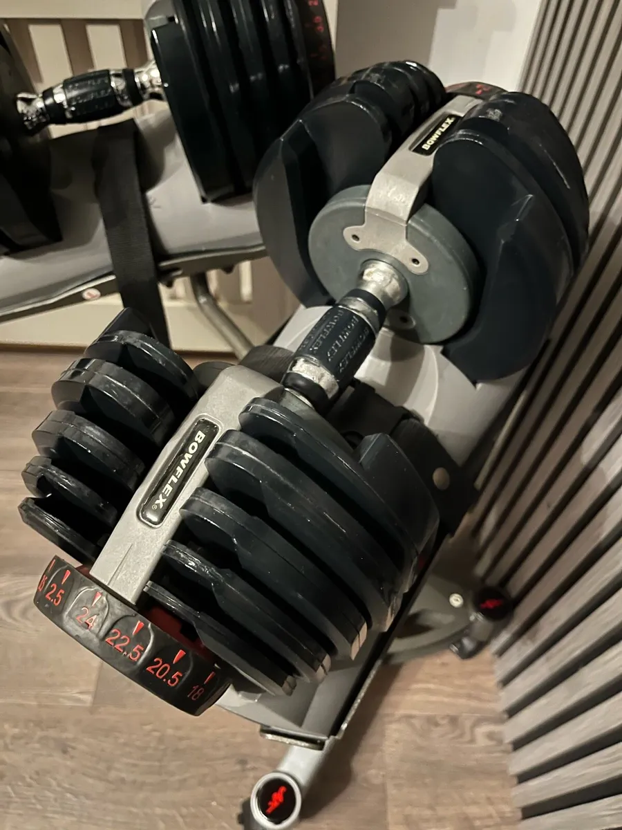 Bowflex adjustable dumbbells - Image 3