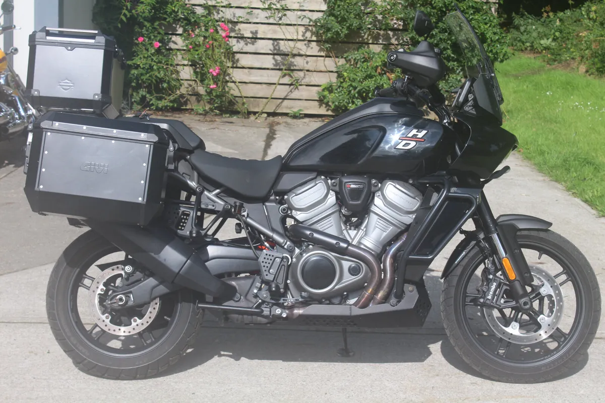 2021 Harley PanAmerica 1250 with Harley Panniers - Image 1
