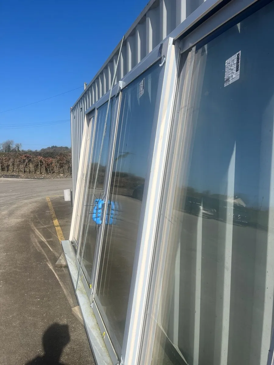 Brand new double sliding door.AluP Aluminium Frame - Image 2