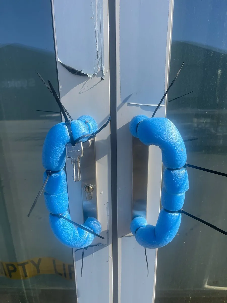 Brand new double sliding door.AluP Aluminium Frame - Image 3