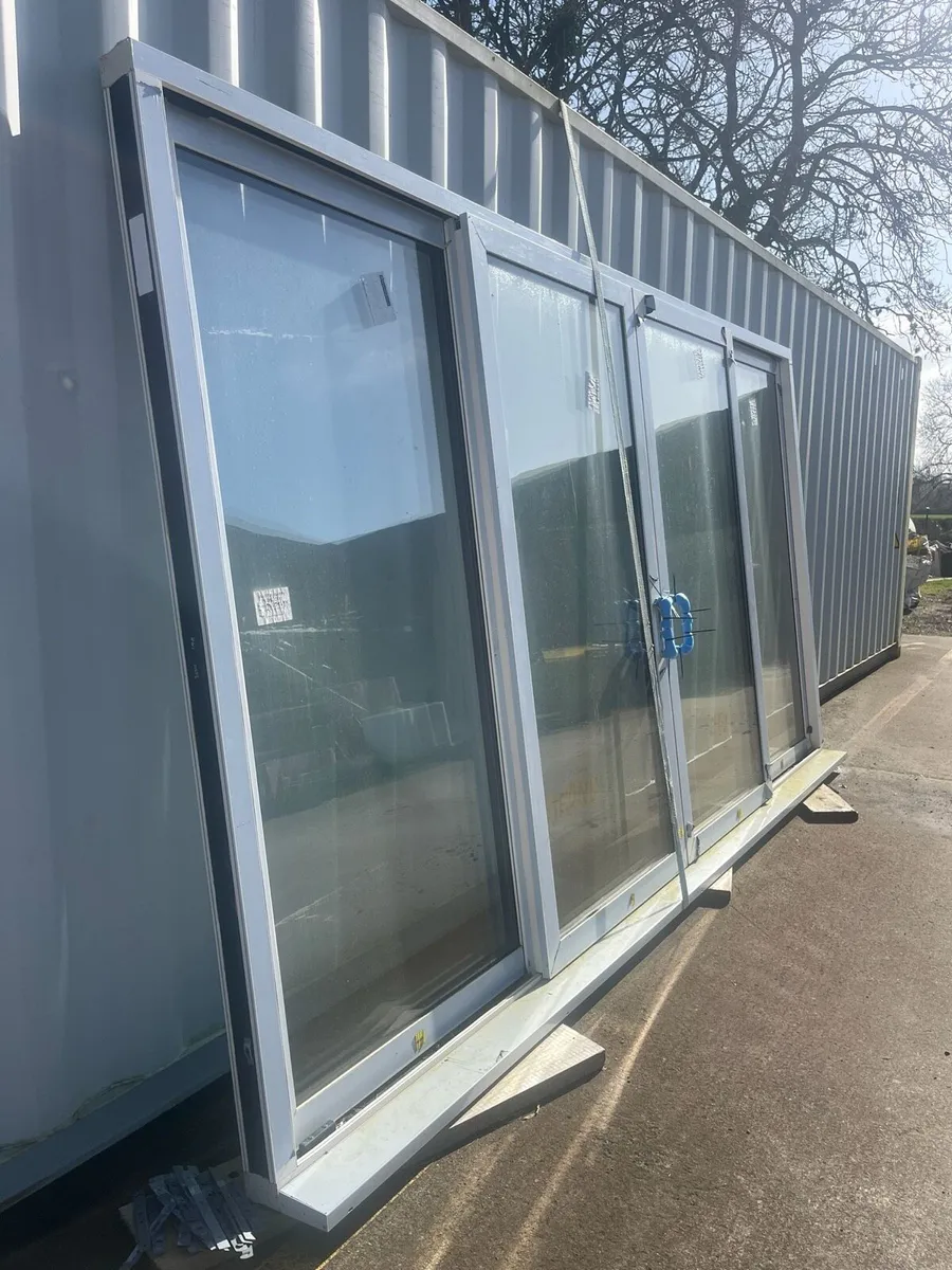 Brand new double sliding door.AluP Aluminium Frame - Image 4