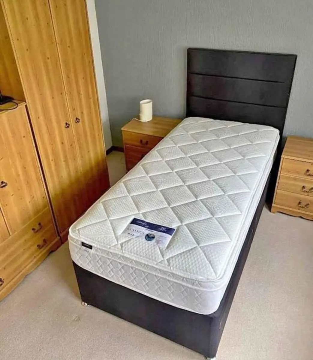 Brand New 3FT Single Divan Beds - Image 4