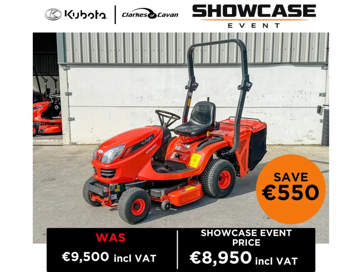 2023 Kubota GR1600-II Lawnmower - Image 1