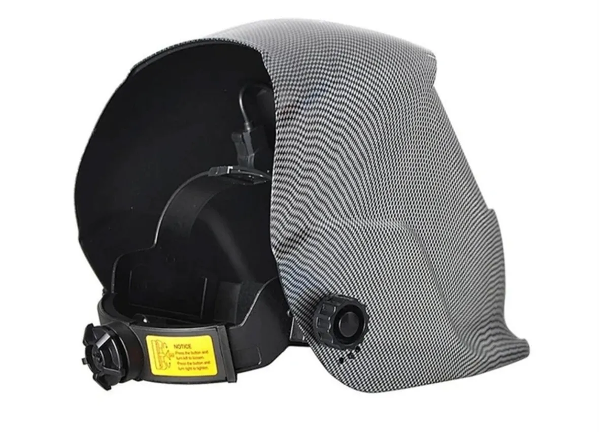 Automatic Darkening Welding Helmet Black - Image 4