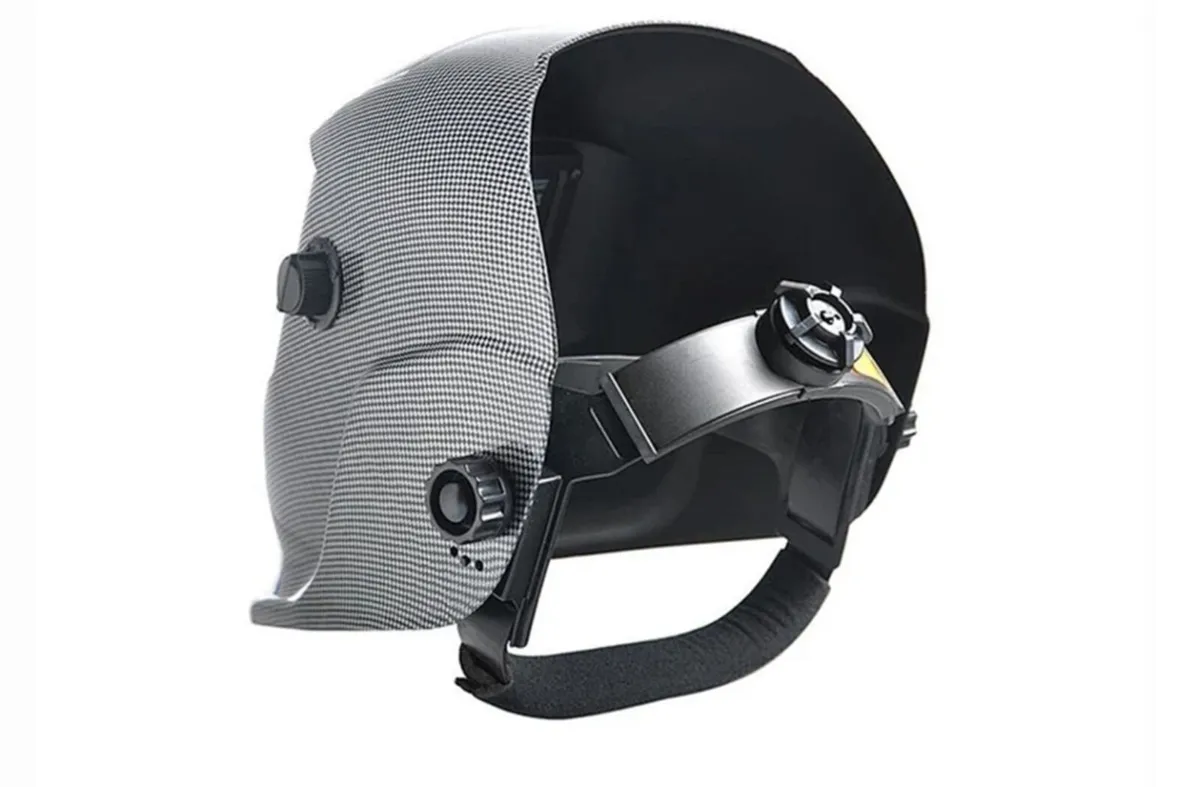 Automatic Darkening Welding Helmet Black - Image 3