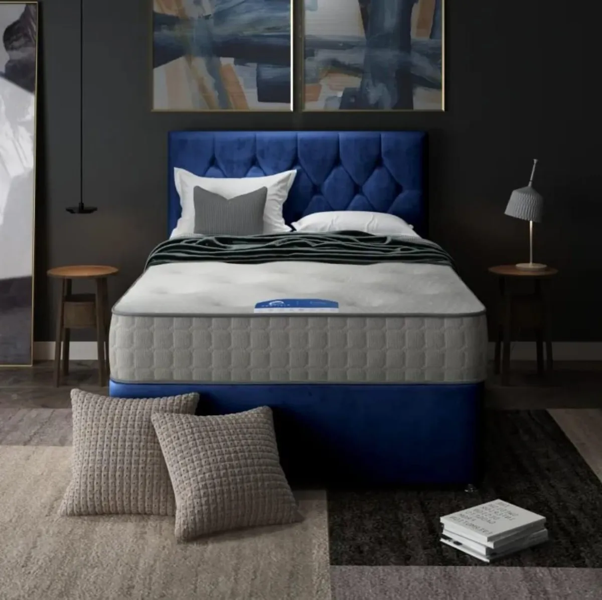 Brand New 4FT6 Double Divan Beds - Image 2