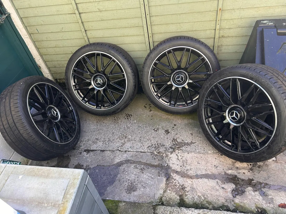 19’Mercedes AMG Wheels and tyres - Image 1