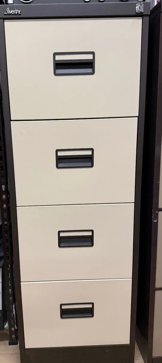 Filing Cabinet & office chair - Image 1