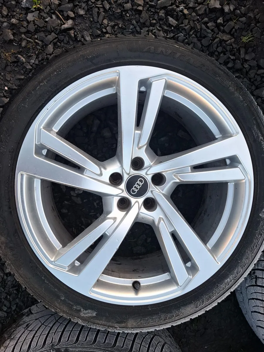 20" Genuine Audi S Line Alloys with tyres - Image 1
